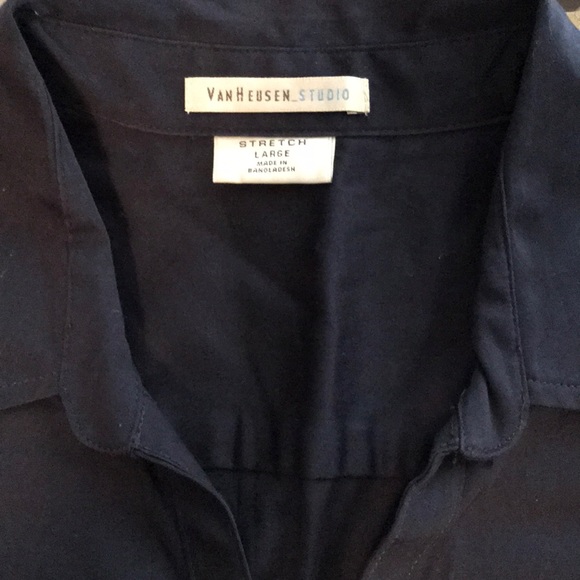 Van Heusen sleeveless button down blouse - Picture 3 of 4